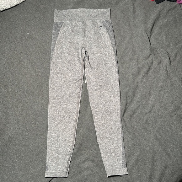 Gymshark Flex High Waisted Leggings Charcoal Marl - Picture 2 of 8